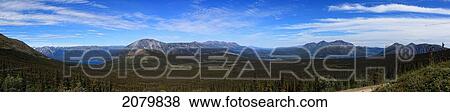 Panoramic View Of The Land Surrounding Carcross As Seen From The Slopes Of Montana Mountain. View Large Photo Image Stock Photo - Panoramic View Of The Land Surrounding Carcross As Seen From The Slopes Of Montana Mountain.. Fotosearch