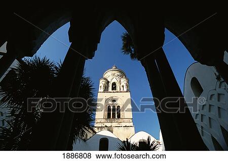Stock Photo - Paradise Cloister Of Duomo De Sant' Andrea. Fotosearch