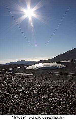 Picture - Paranal Residencia At The European Southern Observatory, Antofagasta Region, Chile. Fotosearch