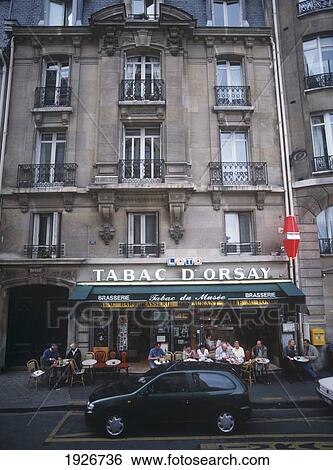 Parisian Cafe View Large Photo Image Stock Photograph - Parisian Cafe. Fotosearch