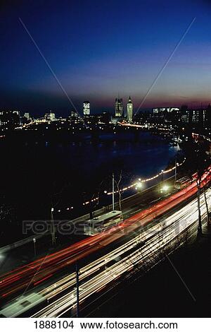 Picture - Parliament And River Thames. Fotosearch