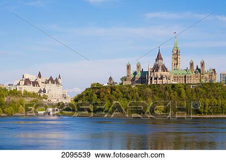 Parliament Buildings And The Fairmont Chateau Laurier; Ottawa Ontario Canada View Large Photo Image Stock Photo - Parliament Buildings And The Fairmont Chateau Laurier; Ottawa Ontario Canada. Fotosearch