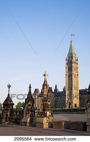 Parliament Buildings Of Canada; Ottawa Ontario Canada View Large Photo Image Picture - Parliament Buildings Of Canada; Ottawa Ontario Canada. Fotosearch