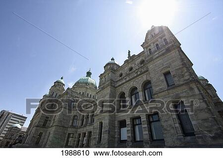 Stock Image - Parliament Buildings, Victoria, British Columbia, Canada. Fotosearch