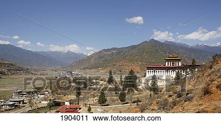 Paro Valley, Bhutan View Large Photo Image Stock Image - Paro Valley, Bhutan. Fotosearch
