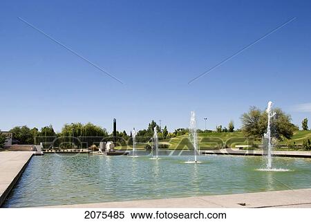 Stock Photography - Parque Central; Mendoza Argentina. Fotosearch