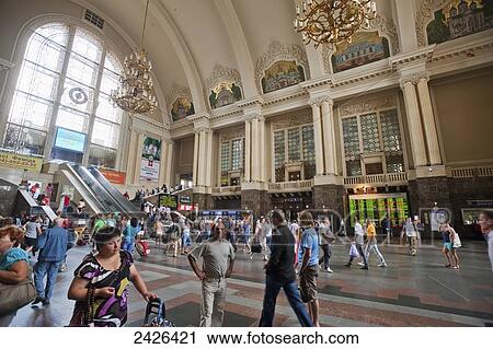 Passazhirskiy Railway Station; Kiev, Ukraine View Large Photo Image Stock Image - Passazhirskiy Railway Station; Kiev, Ukraine. Fotosearch
