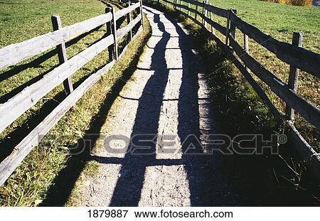 Path And Fence In Fields View Large Photo Image Stock Photo - Path And Fence In Fields. Fotosearch