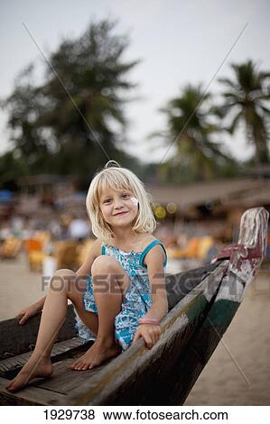 Stock Photo - Patnum Beach, Goa, India.. Fotosearch