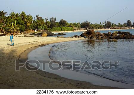 Patnum beach scene, Goa, India. View Large Photo Image Stock Photograph - Patnum beach scene, Goa, India.. Fotosearch