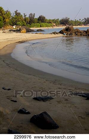 Patnum beach scene, Goa, India. View Large Photo Image Stock Photograph - Patnum beach scene, Goa, India.. Fotosearch