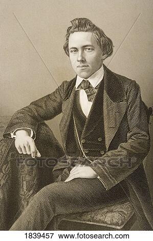 Paul Charles Morphy, 1837-1884. American Chess Player. Engraved By D. J. Pound From A Photograph By Thompson Of Paris. From The Book The Drawing-Room Portrait Gallery Of Eminent Personages Volume 2. Published In London 1859. View Large Photo Image Stock Photo - Paul Charles Morphy, 1837-1884. American Chess Player. Engraved By D. J. Pound From A Photograph By Thompson Of Paris. From The Book The Drawing-Room Portrait Gallery Of Eminent Personages Volume 2. Published In London 1859.. Fotosearch