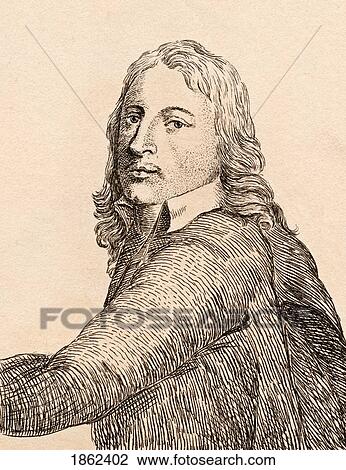 Paulus Potter 1625-1654 Dutch Painter From 75 Portraits Of Celebrated Painters From Authentic Originals Etched By James Girtin Published London 1817 View Large Photo Image Stock Image - Paulus Potter 1625-1654 Dutch Painter From 75 Portraits Of Celebrated Painters From Authentic Originals Etched By James Girtin Published London 1817. Fotosearch