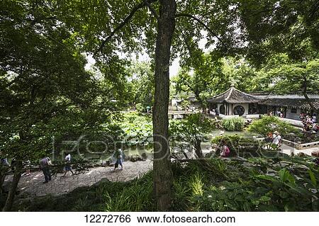 Pavilion in the Humble Administrator's Garden, Suzhou, Jiangsu, China View Large Photo Image Stock Photograph - Pavilion in the Humble Administrator's Garden, Suzhou, Jiangsu, China. Fotosearch