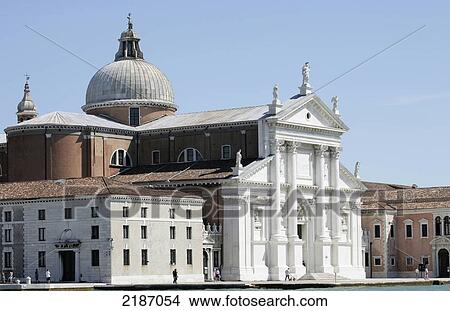 Pedestrians and San Giorgio Maggiore, Palladio; Venice, Italy View Large Photo Image Picture - Pedestrians and San Giorgio Maggiore, Palladio; Venice, Italy. Fotosearch
