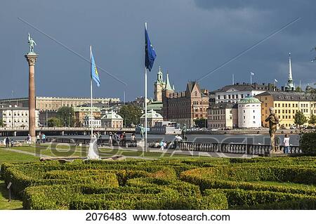 Pedestrians Walking On The Promenade Along The Water's Edge; Stockholm Sweden View Large Photo Image Stock Image - Pedestrians Walking On The Promenade Along The Water's Edge; Stockholm Sweden. Fotosearch