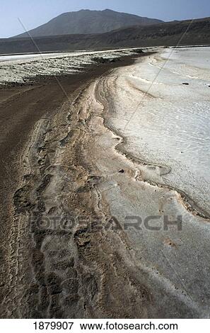 Pedra Lume Salt Pan View Large Photo Image Stock Photo - Pedra Lume Salt Pan. Fotosearch