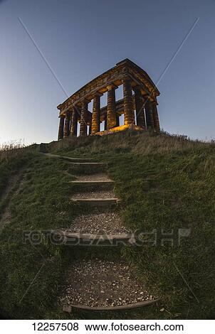 Penshaw Monument on Penshaw Hill; Penshaw, Tyne and Wear, England View Large Photo Image Stock Photo - Penshaw Monument on Penshaw Hill; Penshaw, Tyne and Wear, England. Fotosearch