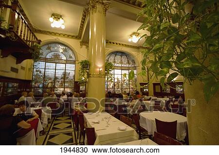 Stock Image - People at Confectionery Violets, Buenos Aires, Argentina. Fotosearch