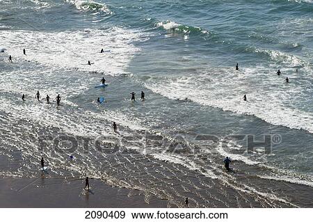 People At Itzurun Beach, Zumaia, Basque Country, Spain View Large Photo Image Stock Photo - People At Itzurun Beach, Zumaia, Basque Country, Spain. Fotosearch
