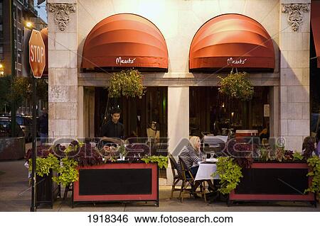 People At Outdoors Tables At Marche Restaurant On Randolph Street, Chicago, Illinois, Usa View Large Photo Image Stock Photograph - People At Outdoors Tables At Marche Restaurant On Randolph Street, Chicago, Illinois, Usa. Fotosearch
