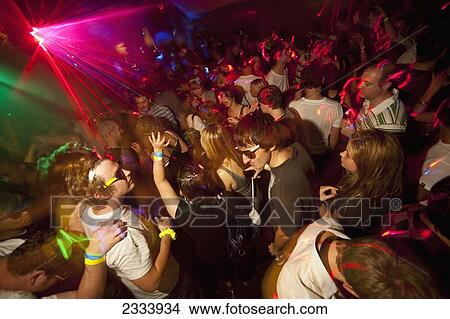 People Clubbing; London, England, Uk View Large Photo Image Picture - People Clubbing; London, England, Uk. Fotosearch