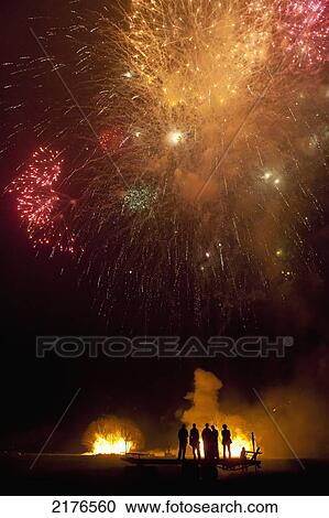 People From Barcombe Bonfire Society 'clergy' On The 'clergy Stand' In Front Of Firework Displayeast Sussex, Uk. View Large Photo Image Stock Image - People From Barcombe Bonfire Society 'clergy' On The 'clergy Stand' In Front Of Firework Displayeast Sussex, Uk.. Fotosearch