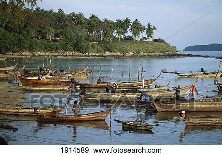 Stock Photo - People In Boats. Fotosearch