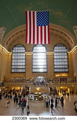 People Inside Grand Central Terminal, Murray Hill, Manhattan, New York, Usa View Large Photo Image Stock Photo - People Inside Grand Central Terminal, Murray Hill, Manhattan, New York, Usa. Fotosearch