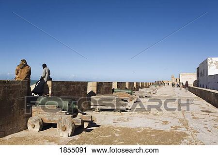 People On The City Walls Of Essaouira, Morocco View Large Photo Image Stock Image - People On The City Walls Of Essaouira, Morocco. Fotosearch