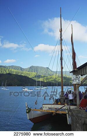 People waiting to board a boat along the coast of an hawaiian island; Hawaii, United States of America View Large Photo Image Stock Image - People waiting to board a boat along the coast of an hawaiian island; Hawaii, United States of America. Fotosearch