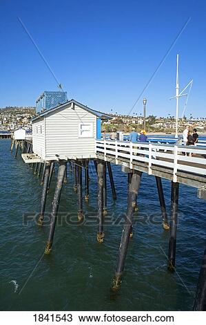 People Walking On Municipal Pier; San Clemente, Orange County, California, Usa View Large Photo Image Stock Image - People Walking On Municipal Pier; San Clemente, Orange County, California, Usa. Fotosearch