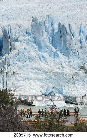 Stock Photography - Perito Moreno Glacier, Los Glaciares National Park; El Calafate, Santa Cruz, Argentina. Fotosearch