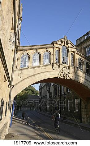 Stock Photo - Peron Cycling Under Bridge Of Sighs. Fotosearch