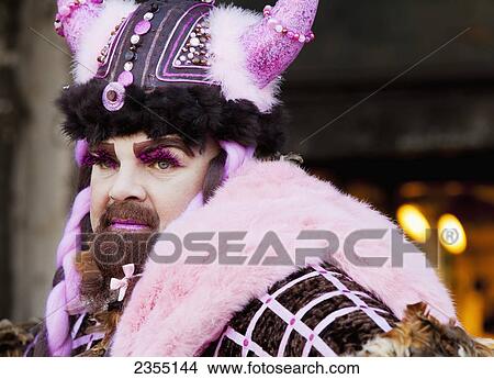 Person in Venetian costume during Venice Carnival; Venice, Italy View Large Photo Image Picture - Person in Venetian costume during Venice Carnival; Venice, Italy. Fotosearch