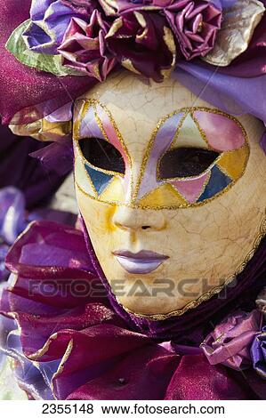 Person in Venetian costume during Venice Carnival; Venice, Italy View Large Photo Image Stock Photo - Person in Venetian costume during Venice Carnival; Venice, Italy. Fotosearch