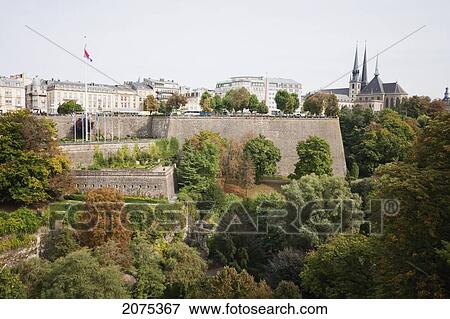 Petrusse Casemates, Luxembourg View Large Photo Image Stock Photo - Petrusse Casemates, Luxembourg. Fotosearch
