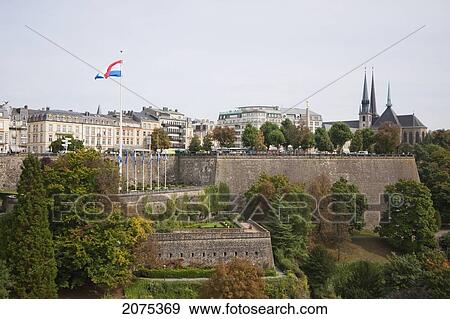 Petrusse Casemates, Luxembourg View Large Photo Image Stock Photo - Petrusse Casemates, Luxembourg. Fotosearch