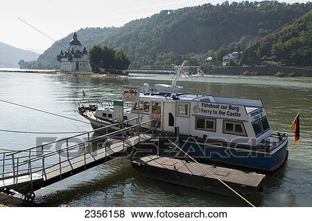 Pfalzgrafenstein Castle; Kaub, Rheinland-Pfaltz, Germany View Large Photo Image Stock Photo - Pfalzgrafenstein Castle; Kaub, Rheinland-Pfaltz, Germany. Fotosearch