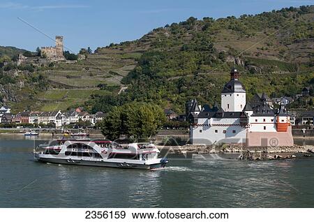 Pfalzgrafenstein Castle; Kaub, Rheinland-Pfaltz, Germany View Large Photo Image Stock Photo - Pfalzgrafenstein Castle; Kaub, Rheinland-Pfaltz, Germany. Fotosearch