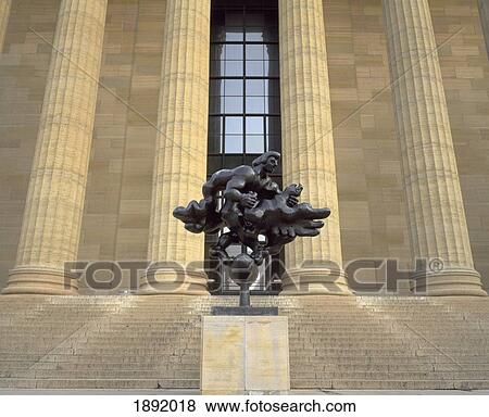 Philadelphia Museum Of Art View Large Photo Image Stock Photo - Philadelphia Museum Of Art. Fotosearch