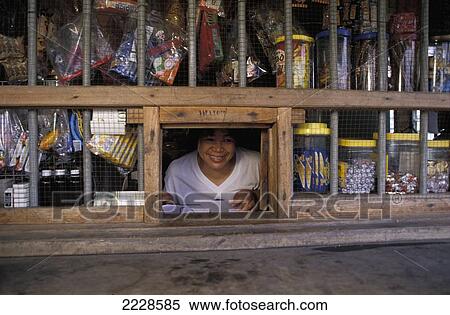 Philippines, Grocery Store; Butigue View Large Photo Image Stock Photography - Philippines, Grocery Store; Butigue. Fotosearch