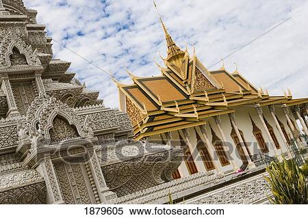 Phnom Penh Royal Palace. View Large Photo Image Stock Photography - Phnom Penh Royal Palace.. Fotosearch