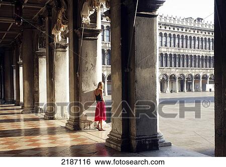 Piazza San Marco Venice Italy View Large Photo Image Stock Photograph - Piazza San Marco Venice Italy. Fotosearch