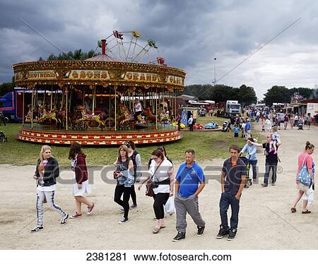 Stock Image - Pickering Steam rally; Yorkshire, England. Fotosearch