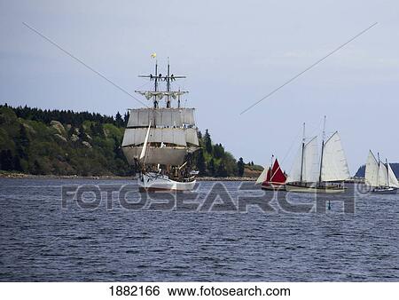Picton Castle; Lunenburg, Nova Scotia, Canada View Large Photo Image Stock Photograph - Picton Castle; Lunenburg, Nova Scotia, Canada. Fotosearch