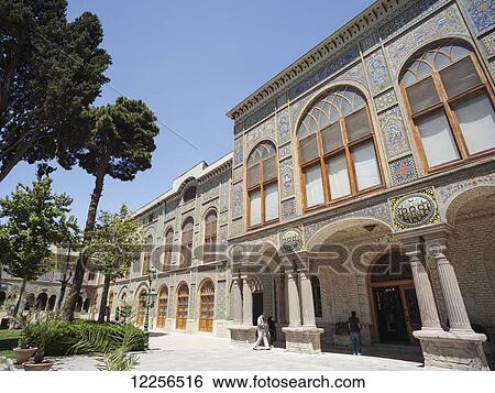 Picture House/Gallery (Negar Khaneh), Golestan Palace; Tehran, Iran View Large Photo Image Stock Photograph - Picture House/Gallery (Negar Khaneh), Golestan Palace; Tehran, Iran. Fotosearch