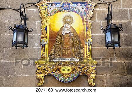Picture Of A Religious Figure; Jerez De La Frontera Andalusia Spain View Large Photo Image Stock Image - Picture Of A Religious Figure; Jerez De La Frontera Andalusia Spain. Fotosearch