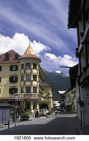 Stock Photography - Picturesque Town. Fotosearch