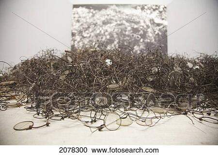 Pile Of Glasses And Spectacles Belonging To Victims Murdered At The Auschwitz Concentration Camp, Oswiecim, Malopolska, Poland View Large Photo Image Stock Image - Pile Of Glasses And Spectacles Belonging To Victims Murdered At The Auschwitz Concentration Camp, Oswiecim, Malopolska, Poland. Fotosearch